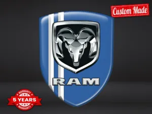 Dodge Emblemi Auto su Misura Resistenti Alta Qualità Pro